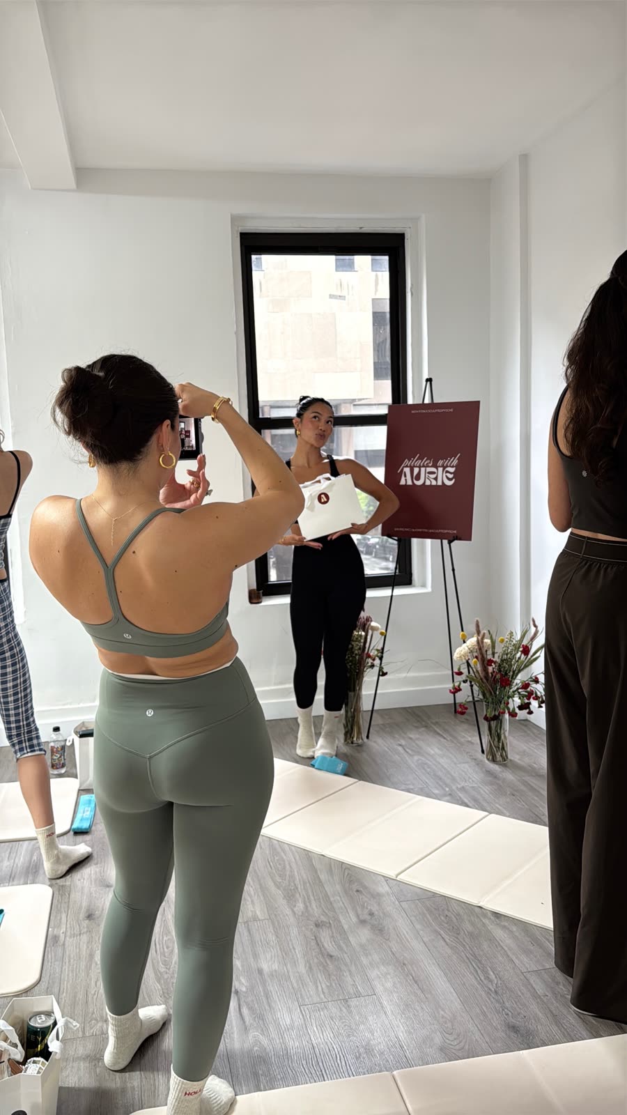 A guest taking photos at a stayfor event